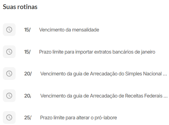 rotina-mensal-da-contablidade Saiba Quais Arquivos Enviar Todo Mês para Sua Contabilidade